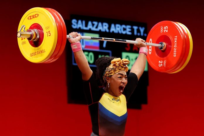 LOGRO. La carchense Tamara Salazar Arce logró la medalla de plata en las Olimpiadas de Tokio 2020 este 2 de agosto.