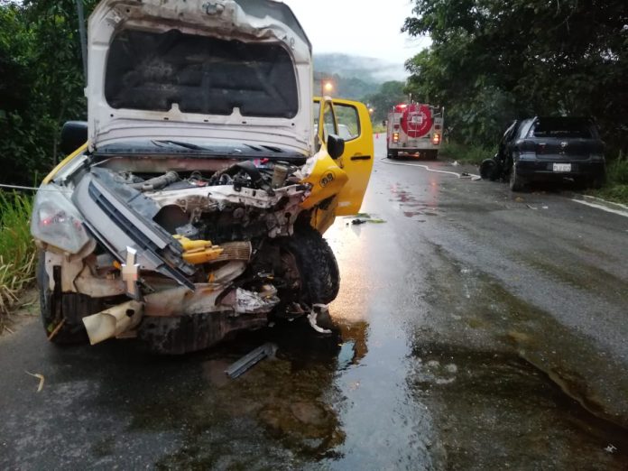 Accidente en Zamora Chinchipe deja dos heridos