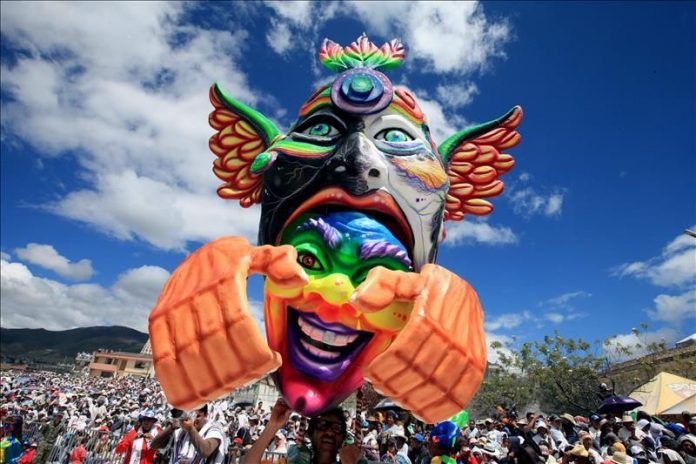EVENTO. La celebración del Carnaval de Pasto se desarrolla en enero.