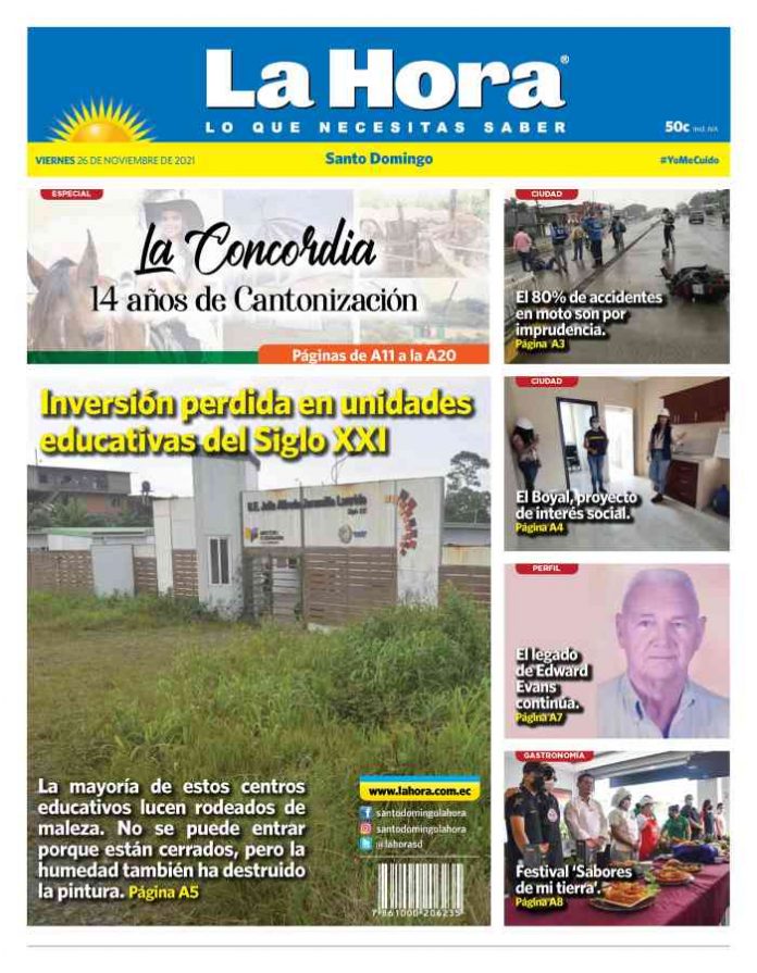 Santo Domingo 26 de noviembre 2021 Santo Domingo: 26 de noviembre, 2021