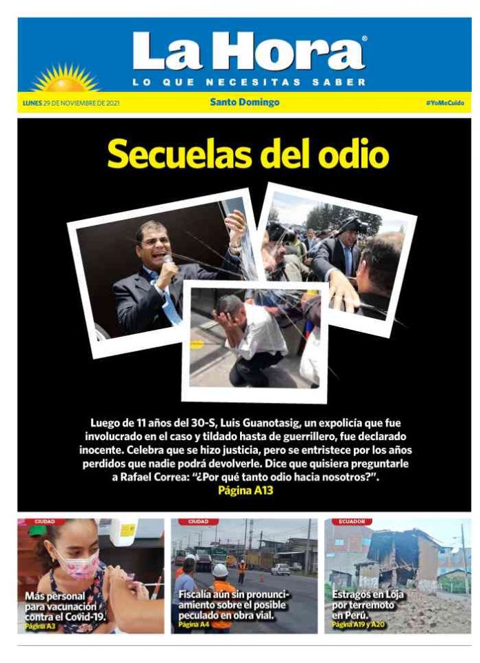 Santo Domingo 29 de noviembre 2021 Santo Domingo: 29 de noviembre, 2021