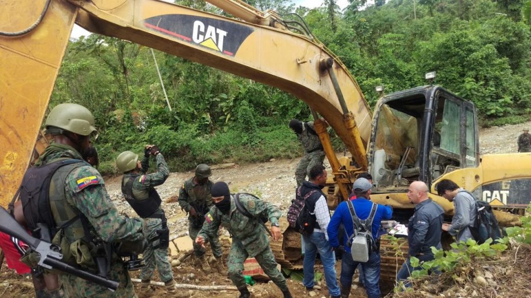 Minería ilegal se puede denunciar al 1-800 Delito