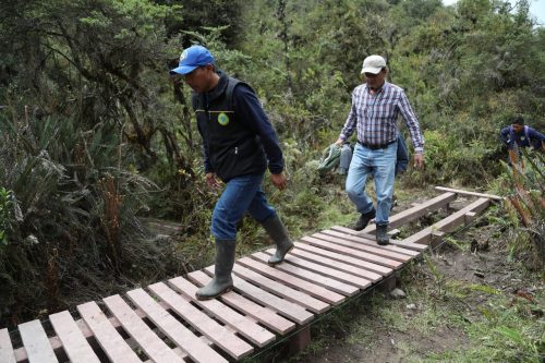 Nuevos senderos turísticos habilitados en Píllaro