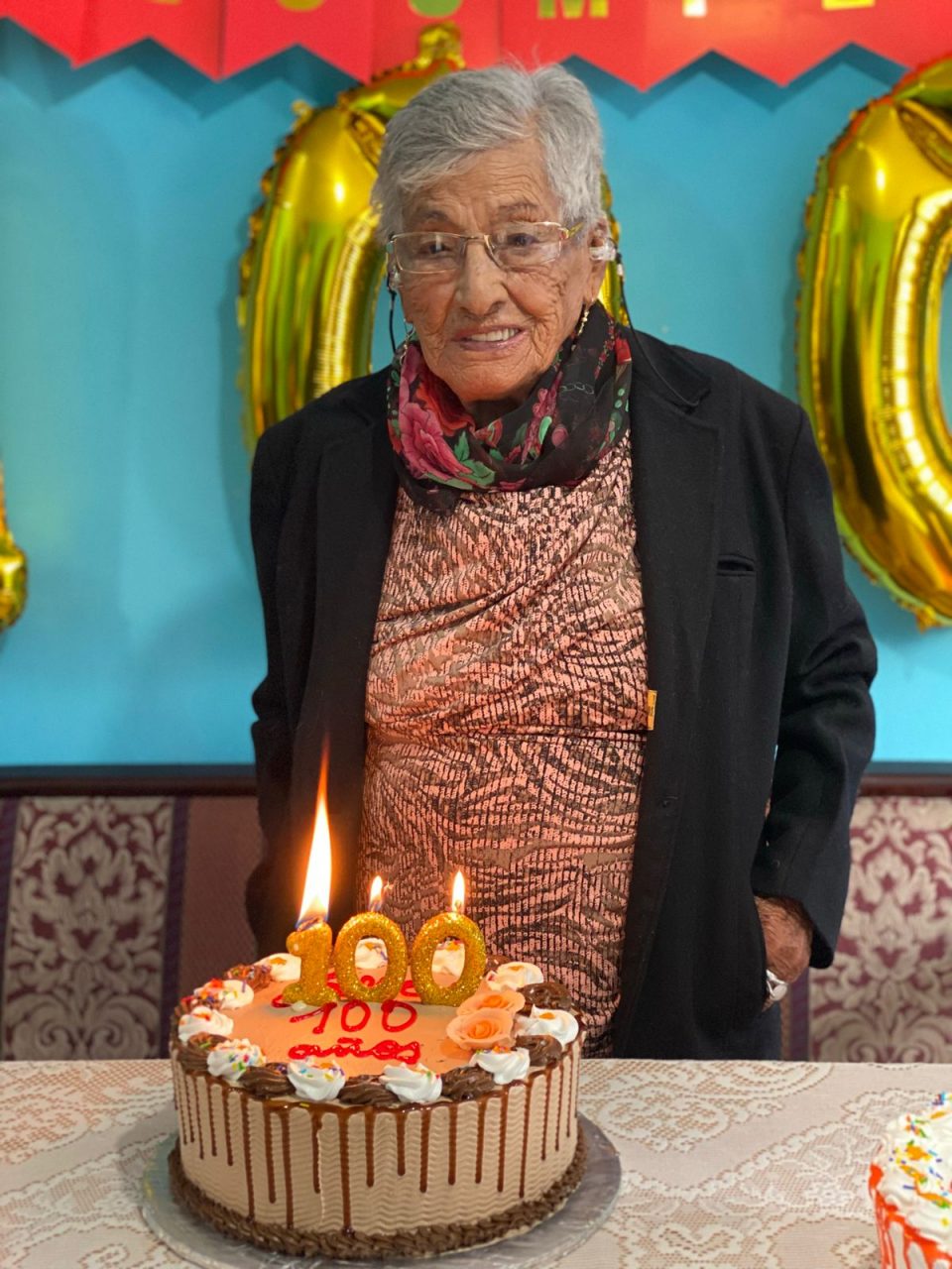 Granny turns 100 in the south of Quito